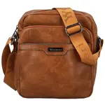 Pánska crossbody taška camel - Coveri Kaan