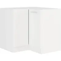Spodní rohová skříňka Eko 89x89 DN 1F BB Barva korpusu: Bílá, Barva dvířek: Bílá