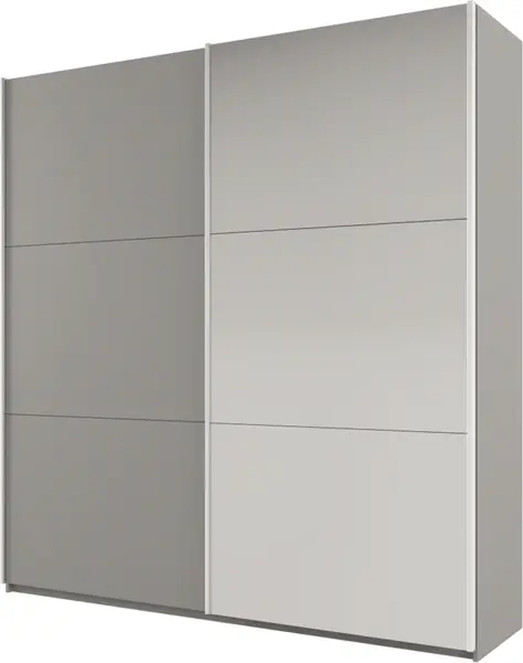 Šatní skříň Rodos Barva korpusu: Platinová, Rozměry: 225 cm