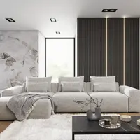 Sedací souprava Bastia 4 Provedení: Pravá varianta, látka: Castel 3