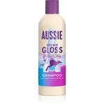 Aussie Oh My Gloss Shampoo šampón na lesk a hebkosť vlasov 300 ml