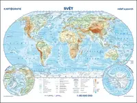 Svět reliéf a povrch