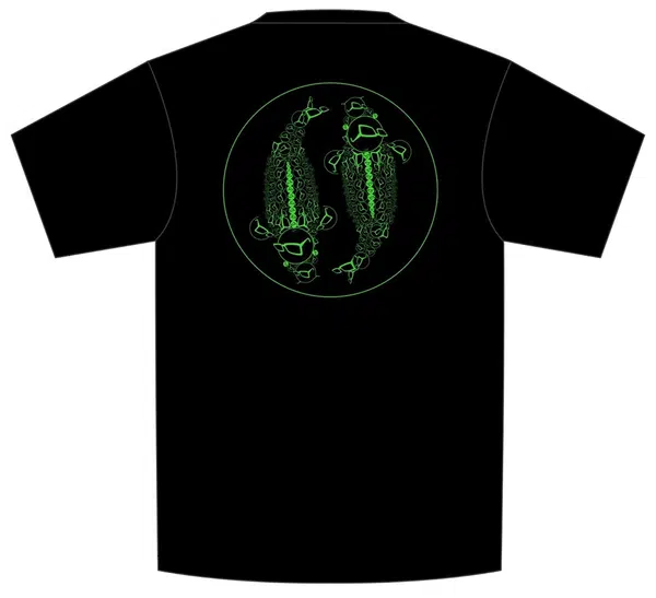 Korda tričko mandala tee black - m
