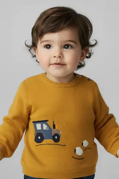 Dětský svetr s příměsí vlny Mayoral