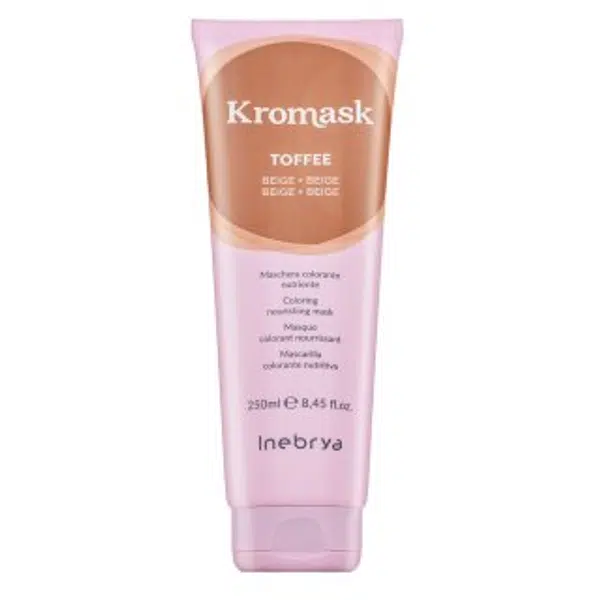 Inebrya Kromask Coloring Nourishing Mask vyživující maska s barevnými pigmenty pro oživení barvy Toffee 250 ml