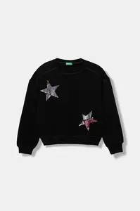 Dětská bavlněná mikina United Colors of Benetton