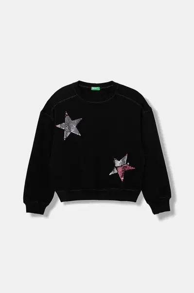 Dětská bavlněná mikina United Colors of Benetton