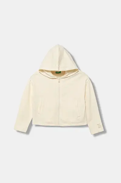 Dětská bavlněná mikina United Colors of Benetton