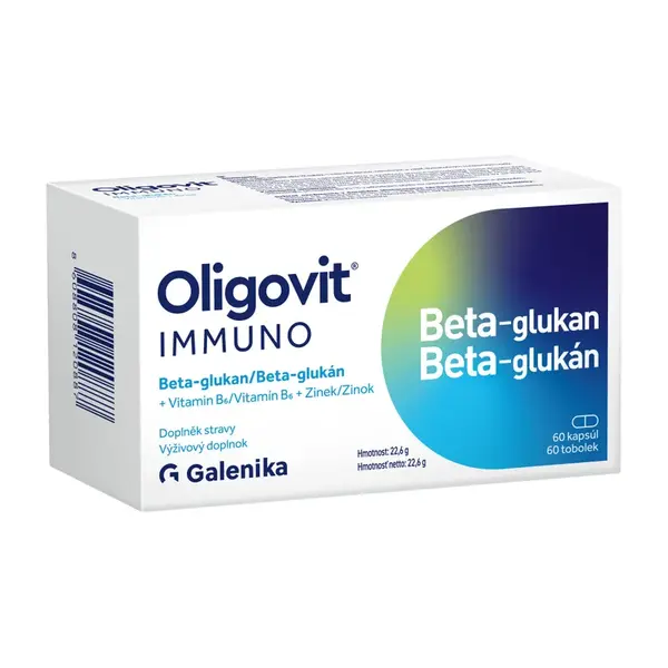 Oligovit IMMUNO Beta-glukan 60 tobolek