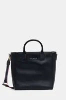 Kabelka Tommy Hilfiger tmavomodrá barva, AW0AW17971