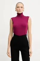 Vesta Silvian Heach WARMI dámská, růžová barva, s golfem, GPA25037LU