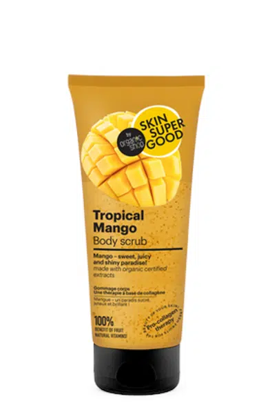 Organic Shop Tělový peeling Tropické mango Skin Super Good (Body Scrub) 200 ml
