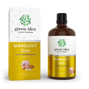 Green idea Mandlový olej 100 ml