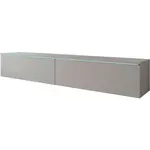 MID.YOU NÍZKÁ KOMODA, šedá,