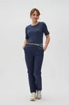 Marisse Women's Trousers L-Sp-4600 Navy