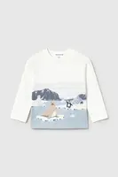 Dětské bavlněné tričko s dlouhým rukávem Mayoral