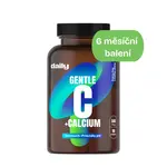 DAILY Gentle C + Calcium 180 kapslí