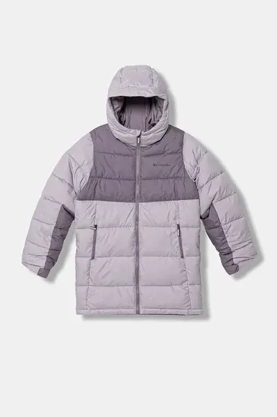 Dětská bunda Columbia Pike Lake fialová barva, 2133871