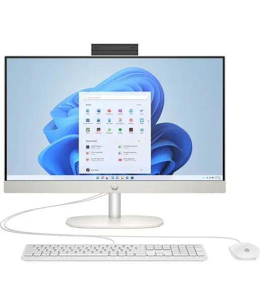 HP 24 24-cr0000nc 8E9L1EA#BCM Počítač All-in-one, 23,8", FHD, i3-N300, 8GB, 512GB SSD, UHD Xe, W11H, White, 2R