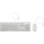 HP 225 Kabelová myš a klávesnice Cashmere White