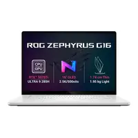 ASUS ROG Zephyrus G16  GU605CR-NEBULA169X Notebook, U9-285H, 16", 2560x1600, 32GB, 2TB, RTX 5070Ti, W11P, White, 2R