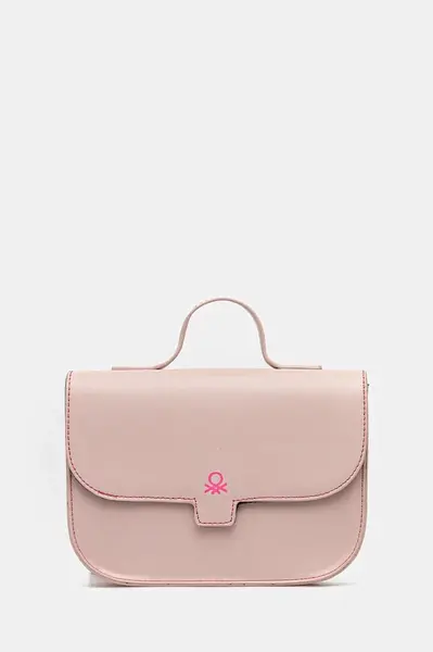 Dětský batoh United Colors of Benetton růžová barva, malý, 635XCY02B