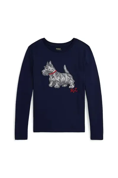 Dětské tričko s dlouhým rukávem Polo Ralph Lauren