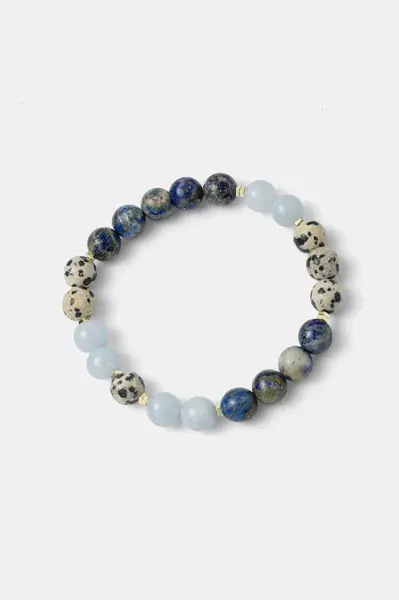 Ručně vyrobený náramek z přírodních kamenů Answear.LAB