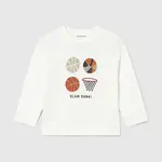 Bavlněné tričko s dlouhým rukávem Mayoral