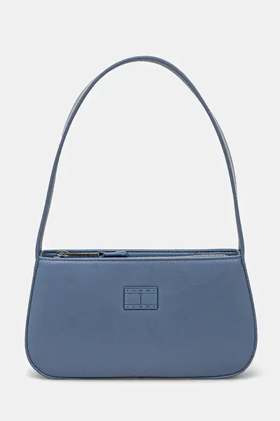 Kabelka Tommy Jeans tmavomodrá barva, AW0AW16967