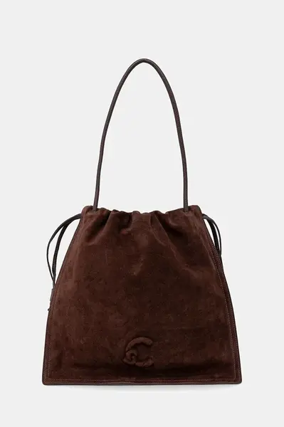 Semišová kabelka Coccinelle COCCINELLEDULSE SUEDE