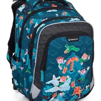 Velký školní set Bagmaster LUMI 24 E Set L Blue