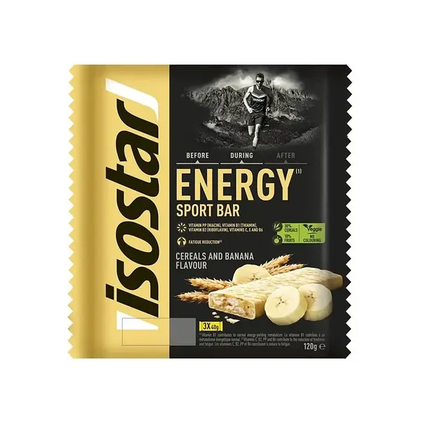 ISOSTAR Energy sport bar tyčinka banán 40 g