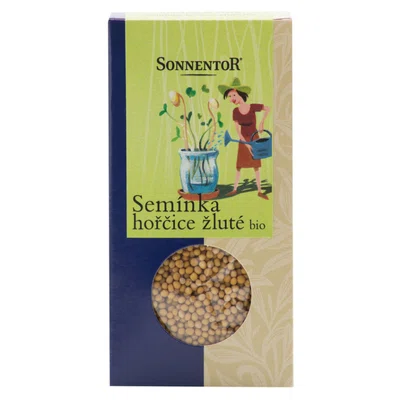 SONNENTOR Semínka hořčice žluté BIO 120 g