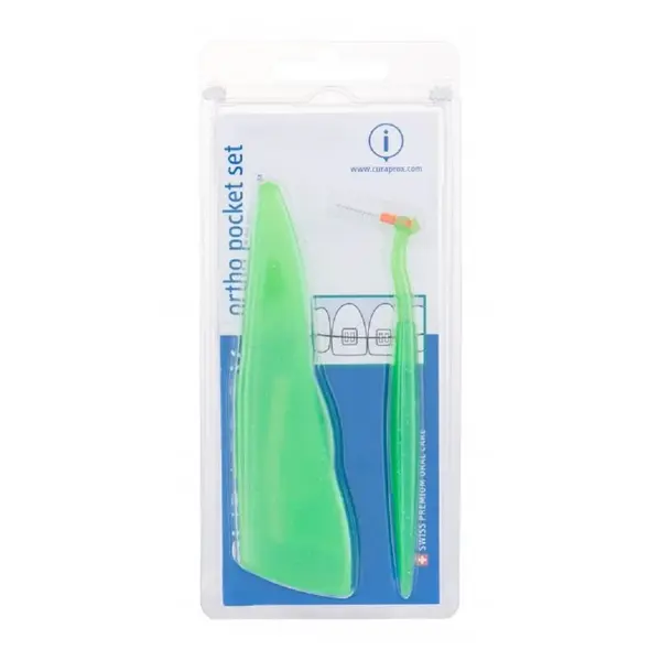 CURAPROX Ortho pocket Set mezizubních kartáčků 4 ks