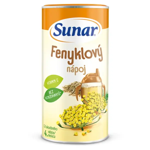 SUNAR Rozpustný nápoj fenyklový 200 g