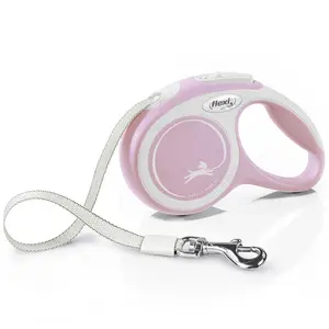 FLEXI New Comfort vodítko pro psy pásek růžová, Velikost vodítka: XS - 3 m