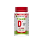 BIO PHARMA Vitamín D3 Forte 1000 I.U. 90+90 tablet