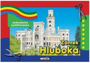 Zámek Hluboká - Jednoduchá vystřihovánka
