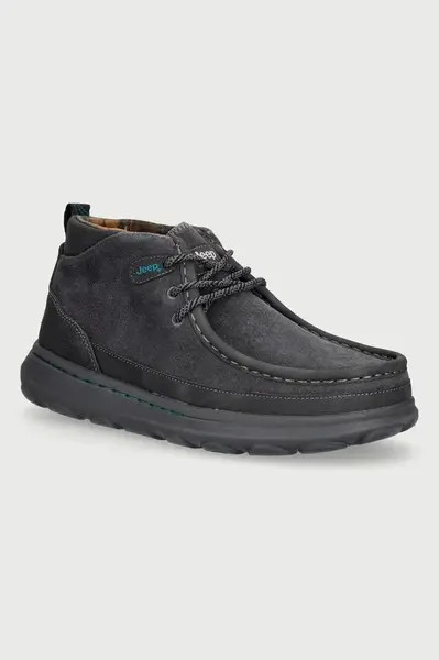 Jeep  KAUAI WALLA MID sneakers boty pánské kožené
