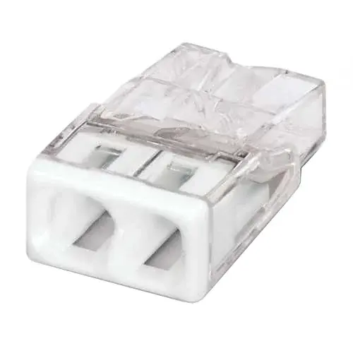 Svorka Wago 2273-2020 2x0,5-2,5 mm2 transparentní/bílá