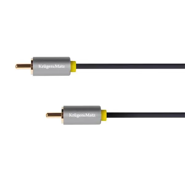 Kabel 1x Cinch konektor/1x Cinch konektor 1,8m KRUGER & MATZ KM1202 Basic