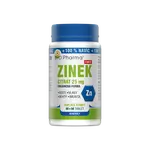 BIO PHARMA Zinek Citrát Forte 25 mg 90+90 tablet