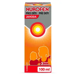 NUROFEN Pro děti jahoda suspenze 20 mg/ml 100 ml II
