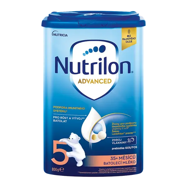 NUTRILON 5 Advanced Dětské mléko od 35.měsíce 800 g