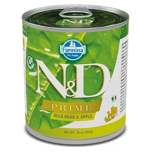 N&D Prime Boar & Apple Adult pro dospělé psy 285 g