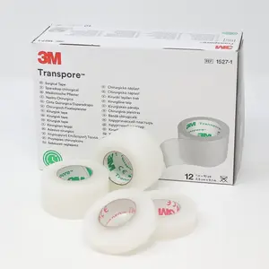 3M Transpore transparentní náplast 2.5 cm x 9.1 m 12 ks