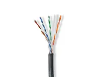 Kabel UTP Cat6e 100m NEDIS CCBG8590BK100S venkovní