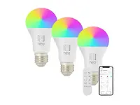 Smart LED žárovka E27 11W RGB+CCT IMMAX NEO 07733CDO WiFi Tuya sada 3ks