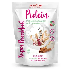 ACTIVLAB Super protein breakfast ovesná kaše s jablky a skořicí 300 g